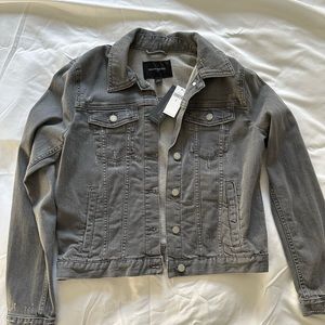 BANANA REPUBLIC grey denim jacket